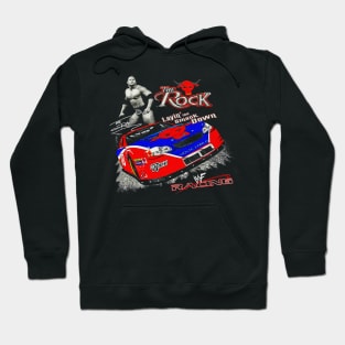 Retro 90s WWF Racing (The Rock) Hoodie